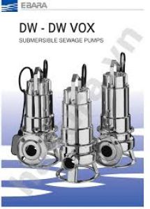 Máy bơm chìm nước thải Ebara DW VOX/A 200